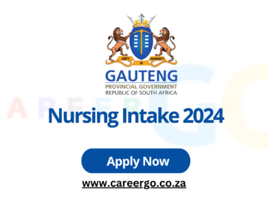 FREE Gauteng Nursing Intake 2024 Online